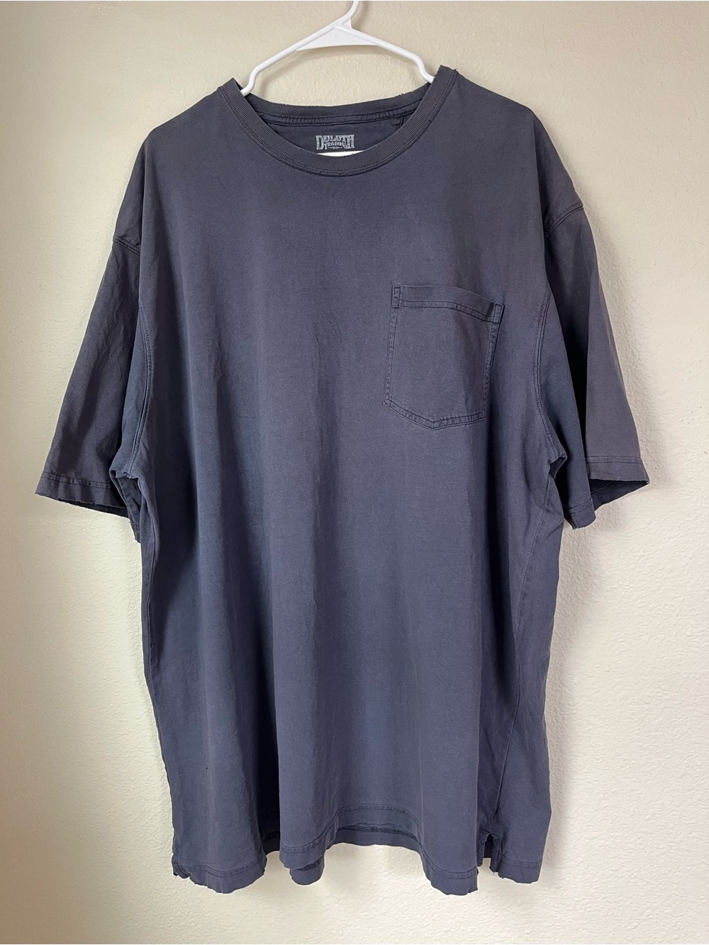 Duluth Trading Longtail Tee 2XL Distressed Heavyweight Cotton Pocket Workwear
